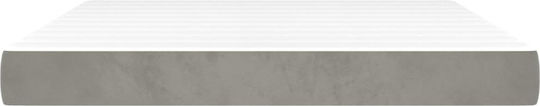 vidaXL King Size Ergonomic Mattress 190x200x20cm with Pocket Springs