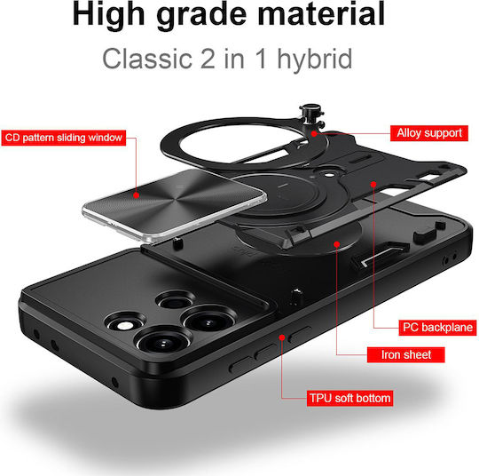 Techsuit Rückseitencover Schwarz (OnePlus Nord 6)