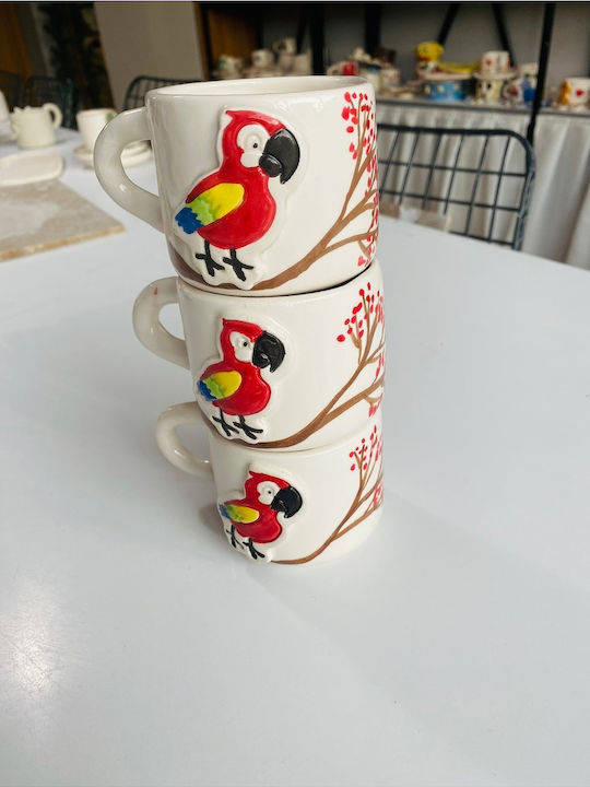 SteweHome SteweHome Kaffee Keramik Rote Tasse 135ml