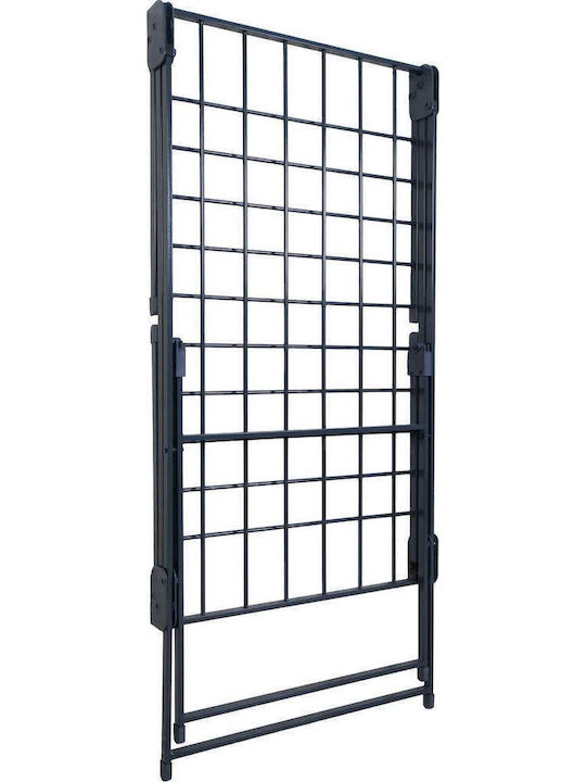 SteweHome Folding Floor Clothes Drying Rack Made of Metal