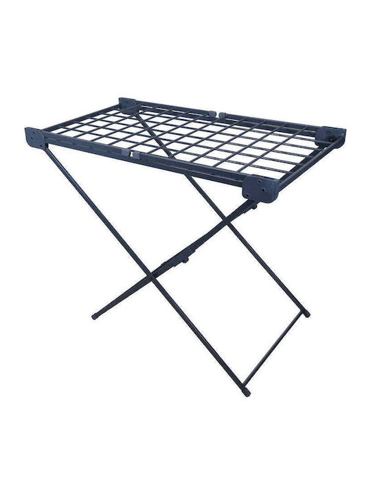 SteweHome Folding Floor Clothes Drying Rack Made of Metal