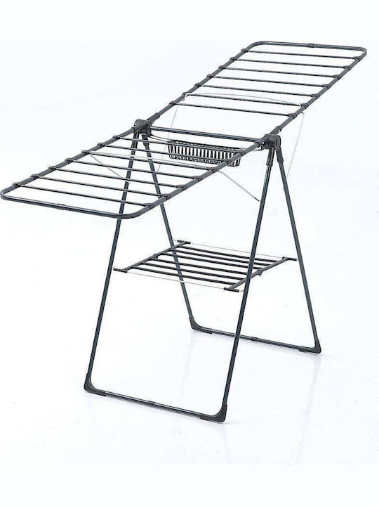 SteweHome Folding Floor Clothes Drying Rack from Metal
