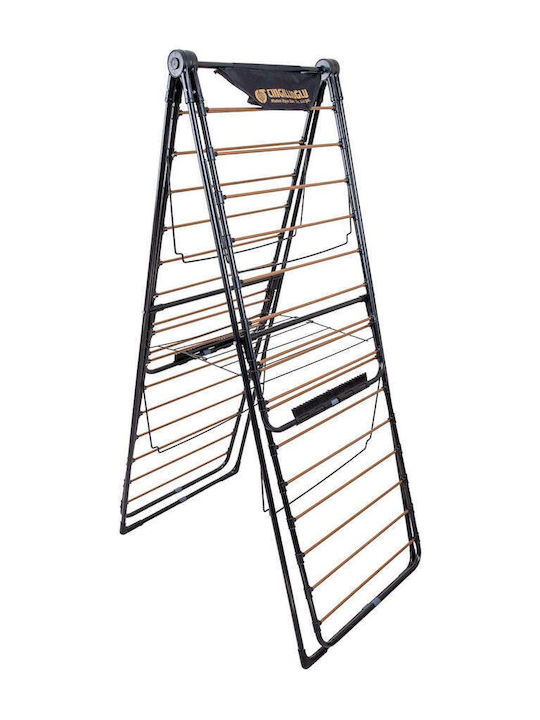 SteweHome Folding Floor Clothes Drying Rack from Metal