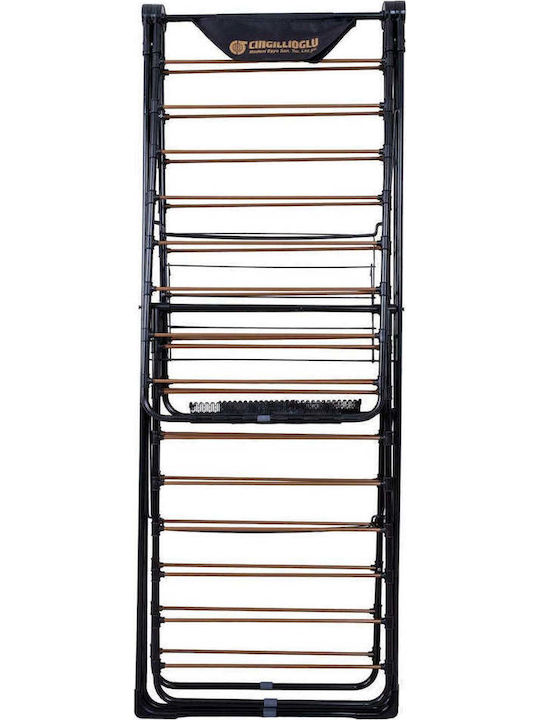 SteweHome Folding Floor Clothes Drying Rack from Metal