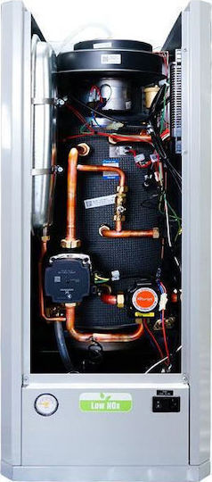Kiturami Low Nox Ατομικός Λέβητας Συμπύκνωσης Πετρελαίου με Καυστήρα 30.8kcal/h