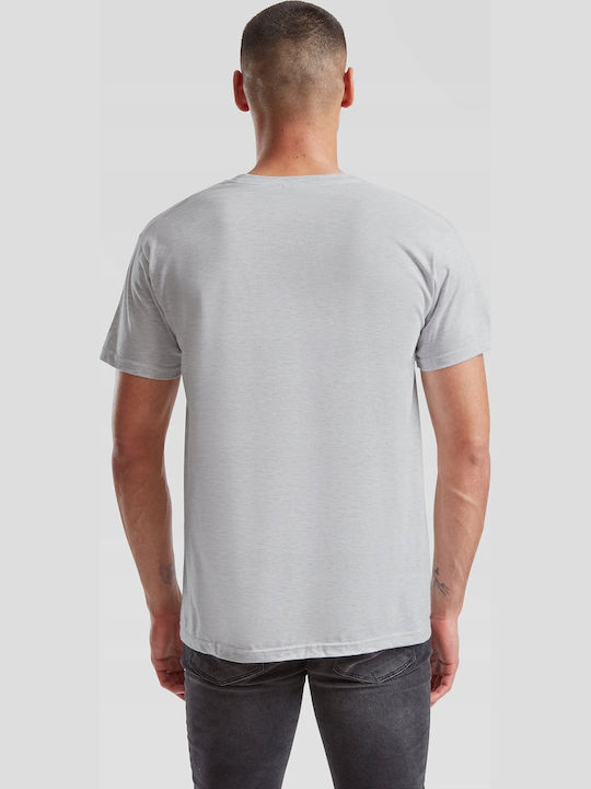Fruit of the Loom Iconic Ανδρικό Διαφημιστικό T-shirt Κοντομάνικο Grey Melange Fruit of the Loom Iconic Ανδρικό Διαφημιστικό T-shirt Κοντομάνικο Grey Melange