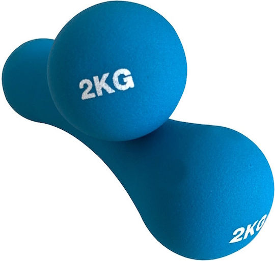 Sportica Neoprene Комплект Дъмбели от Неопрен 2 x 2кг