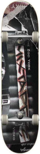 Zoo York Mix Tape Multi Complete Shortboard Black