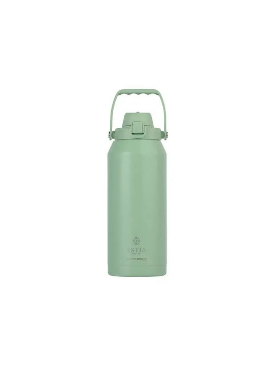 Estia Παγούρι Ανοξείδωτο 1800ml Πράσινο
