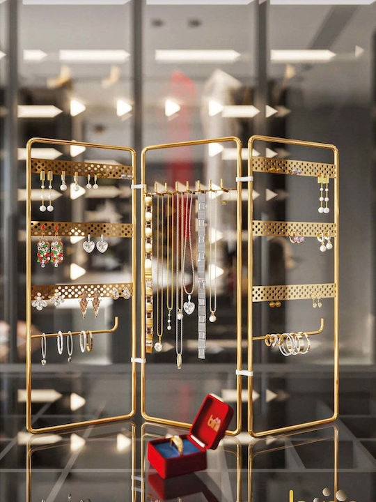 SteweHome SteweHome Schmuckkästchen mit Metallischer Goldener Aufhänger