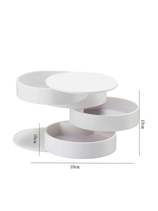 SteweHome Set Casetă Pentru Bijuterii Plastic Negru