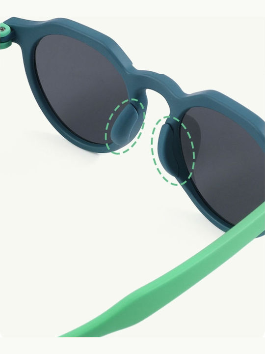Techsuit Polarized Παιδικά Γυαλιά Ηλίου Ροζ