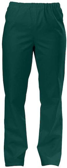 Anta Uniforms Unisex Medical Pants Turquoise Cotton and Polyester