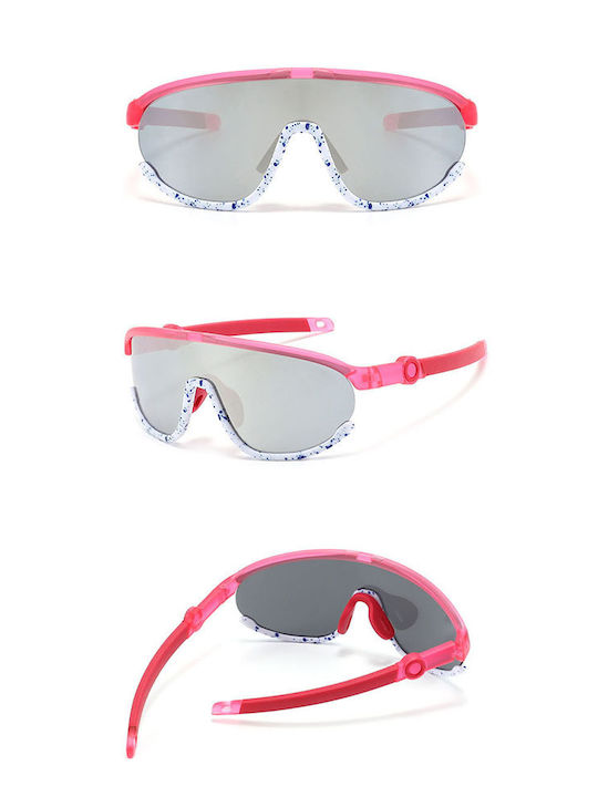 Techsuit Athletic Kids Sunglasses with Polarized Gray Lens