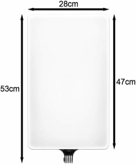 Professional Photography Videography Led Light 28x47cm 2500-7500k Remote Control Dimmable L-3560