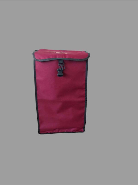 Stewehome Τσάντα Καρότσι Αγοράς Μπορντό 55x35x25 Cm