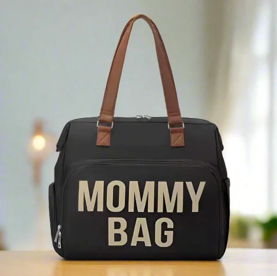 Backpack Diaper Bag Black 40x38x18cm