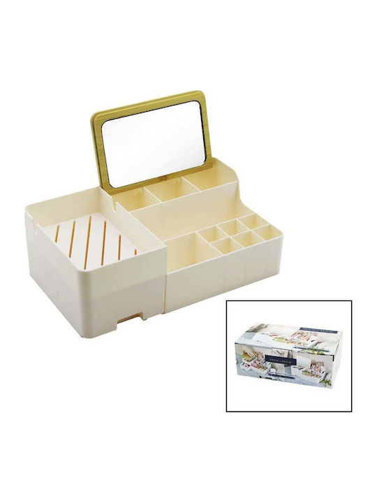 SteweHome Cosmetics Organizer with Drawers and Dividers 29x17.5x10cm