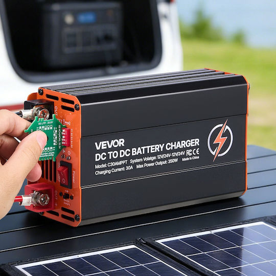 Vevor Регулатор На Зареждане MPPT 24V 30A