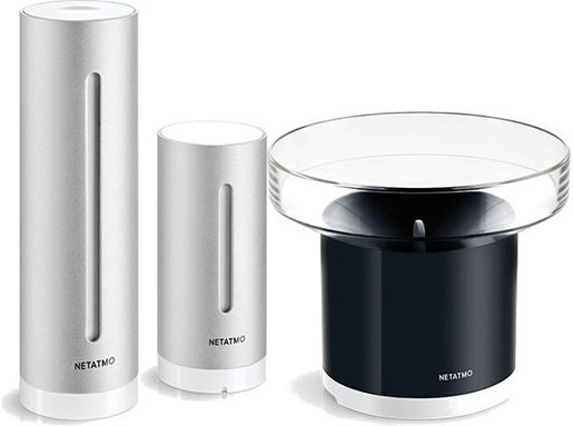 Netatmo Ασύρματος Μετεωρολογικός Σταθμός Ψηφιακός Επιτραπέζιος Γκρι