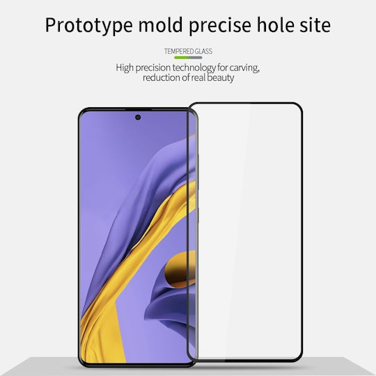 Samsung Galaxy A25 5G Pinwuyo 9H 2.5D Full Screen Tempered Glass Film Black