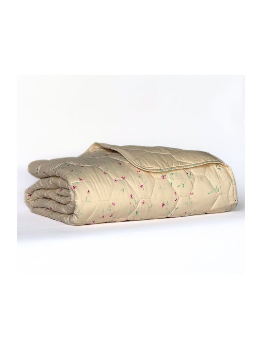 Nef-Nef Homeware KIARA Tagesdecke Übergröße aus Polyester Salmon 240x230cm