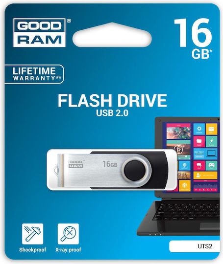 Goodram Uts2 Twister 16gb Usb 2.0 Pendrive