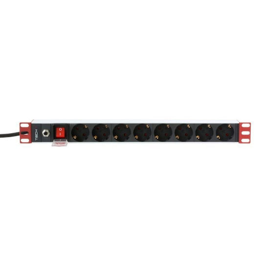 Techly Πολύπριζο Rack TLY_106893 1τμχ