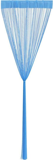 vidaXL Türvorhang aus Stoff Blau 100x250cm 4102045