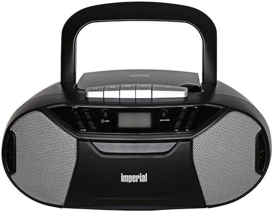 Tragbares Soundsystem mit MP3 Radio Schwarz