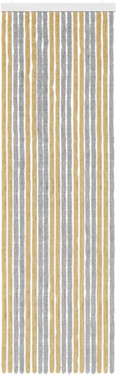 vidaXL vidaXL Türvorhang Grau 56x185cm 42034461