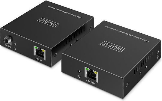 Digitus 556656 USB Netzwerkadapter USB-C mit Verkabelter Ethernet-Verbindung