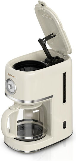 Rohnson Καφετιέρα Φίλτρου 900W Caramel
