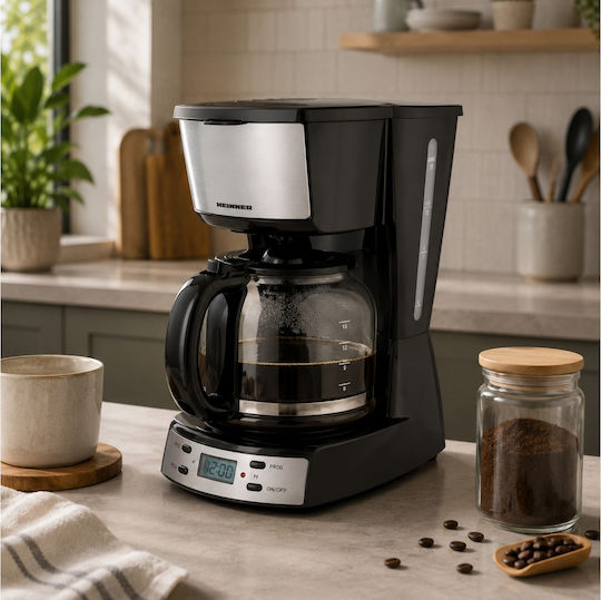 Heinner Programabilă Mașină de cafea cu filtru 950W Negru