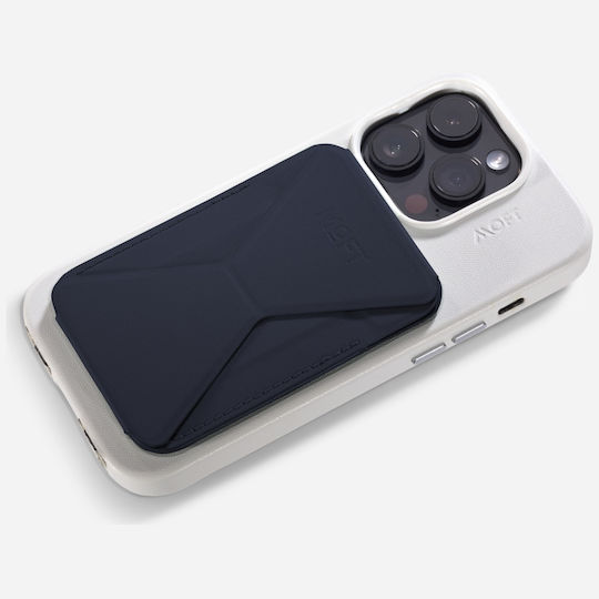 MOFT MagSafe Card Case Movas Snap-On in Navy Blue Colour