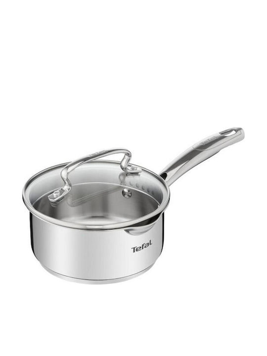 Tefal Duetto+ Комплект съдове за готвене от Неръждаема Стомана Silver 10бр