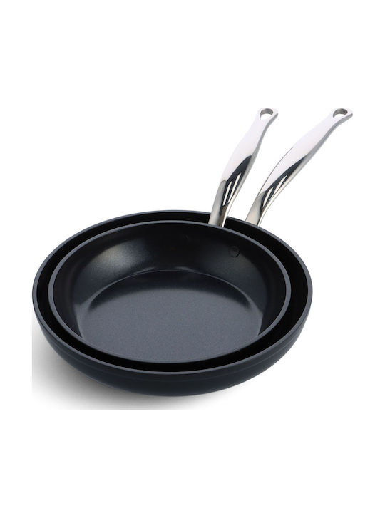 Green Pan Green Pan Aluminium Pfannen-Set mit Keramik Innenbeschichtung 2-teilig