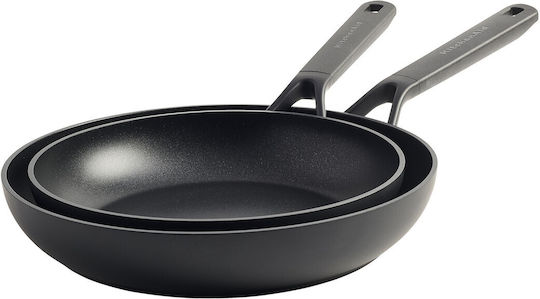 Kitchenaid Green Pan Aluminium Pfannen-Set mit Keramik Innenbeschichtung 2-teilig