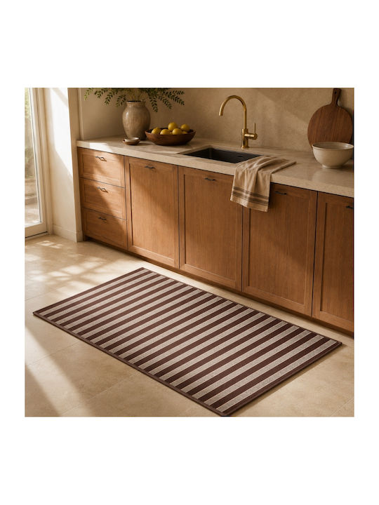 My Home Luxury Χαλάκι Κουζίνας Διάδρομος 60x150cm SO11-BR Καφέ