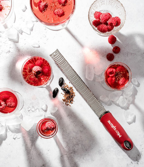 Microplane Premium Classic Citrus Fruits Grater from Stainless Steel Burgundy 30x3.5x2.5cm