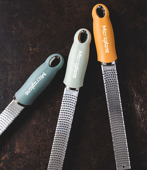 Microplane Premium Classic Citrus Fruits Grater Made of Stainless Steel Ochre 30x3.5x2.5cm