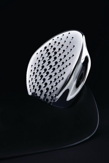 Alessi Forma by Zaha Hadid Cheese Grater Black 20x14x20cm