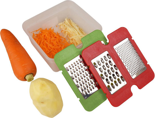 Zokura Zokura Fruit and Vegetable Grater with Inox Container Zokura Zokura Fruit and Vegetable Grater with Inox Container