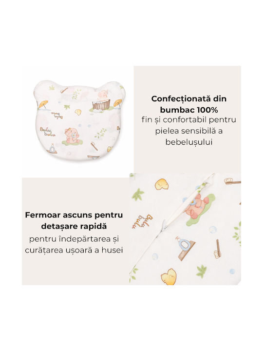 Kidizi Baby Plagiocephaly Pillow Memory Foam 21x25cm