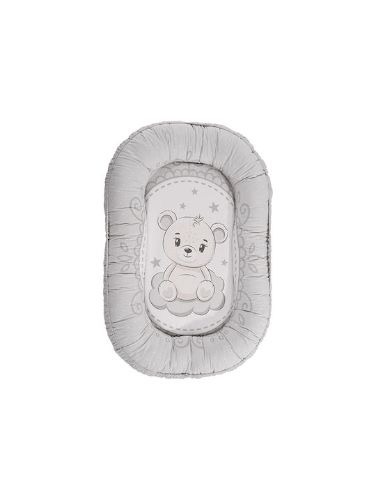 Lorelli Βρεφικό Μαξιλάρι Φωλιά Gray 58x92εκ.