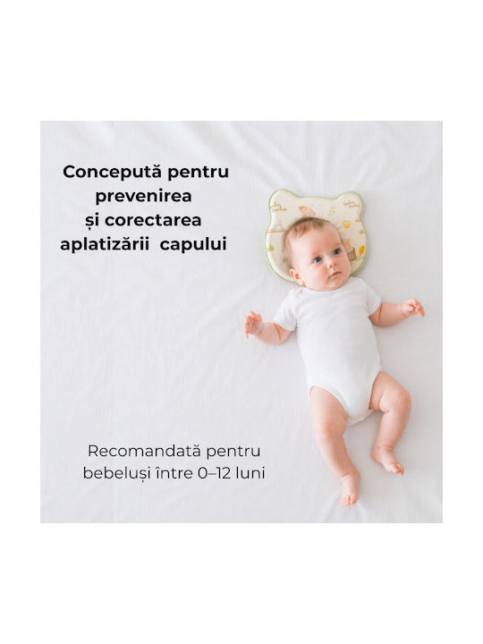 Kidizi Baby Plagiocephaly Pillow Memory Foam 21x25cm