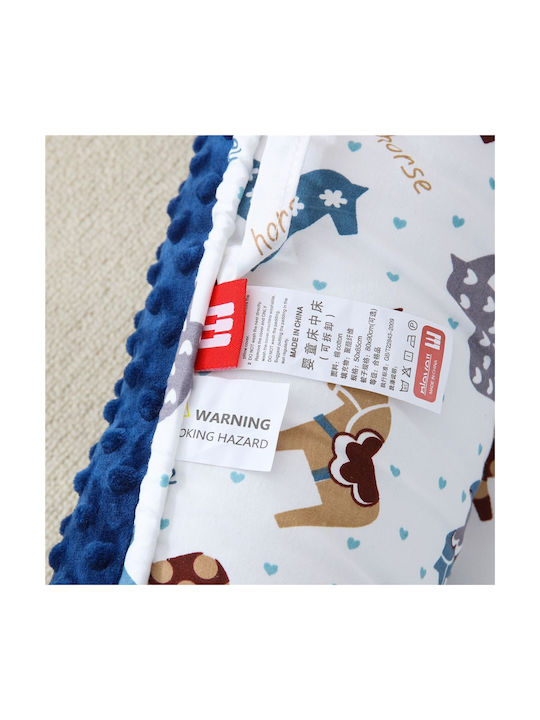 Beauty Home Baby Nest Blue 53x88cm