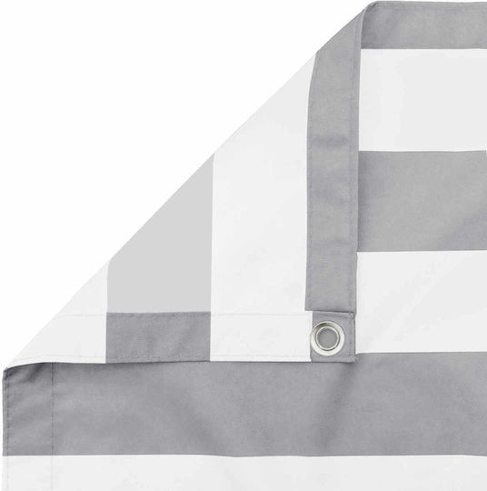 vidaXL Gray Shade Divider with PU Coating 1.5x3m 160gr/m²
