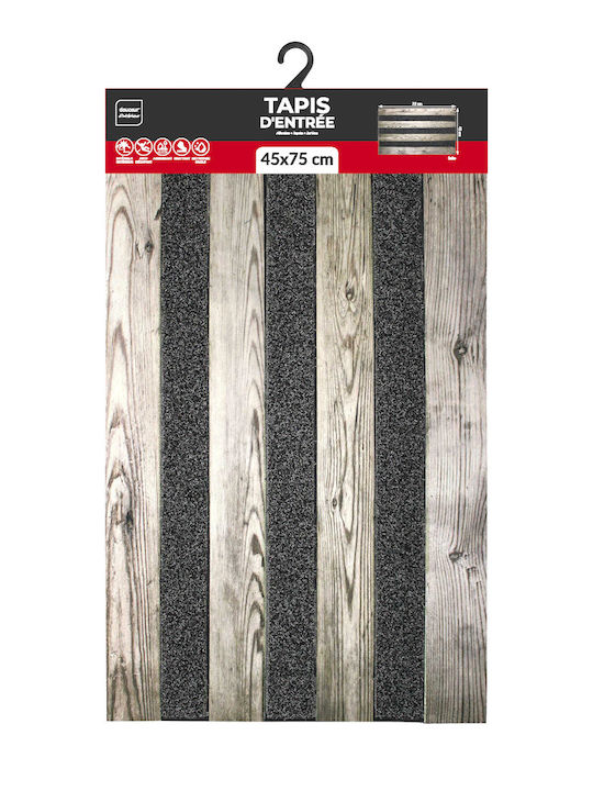 Douceur d'Intérieur Entrance Mat Anti-slip Balto Beige 75x45cm Thickness 10mm