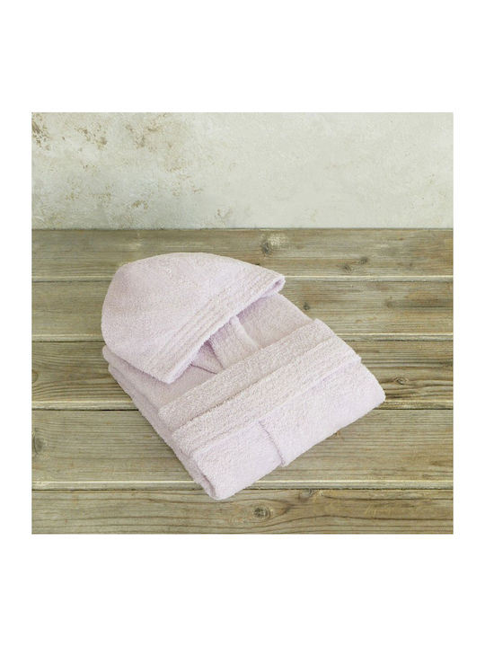 Nima Kids Hooded Bathrobe Wizard Lilac